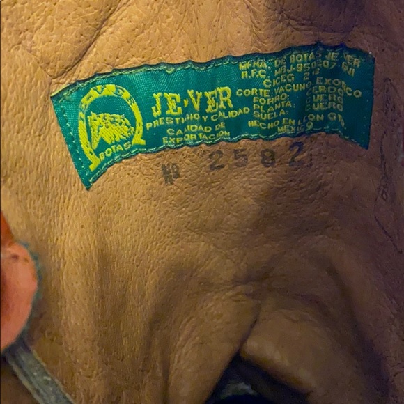 Je-Ver Men’s Cowboy Boots - Picture 8 of 16